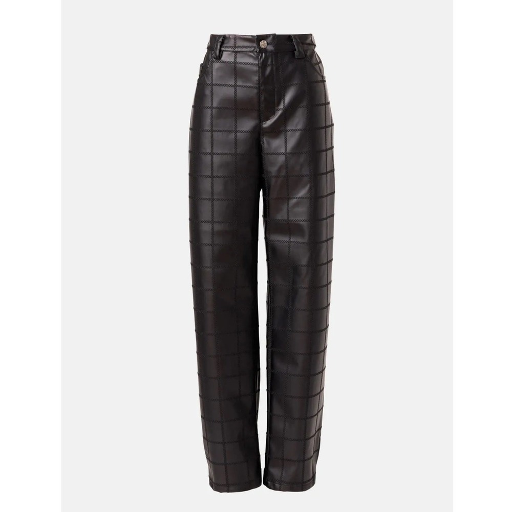 Baum und Pferdgarten Nikita Faux Leather Pants Black High Rise Sz 36 / 4 US